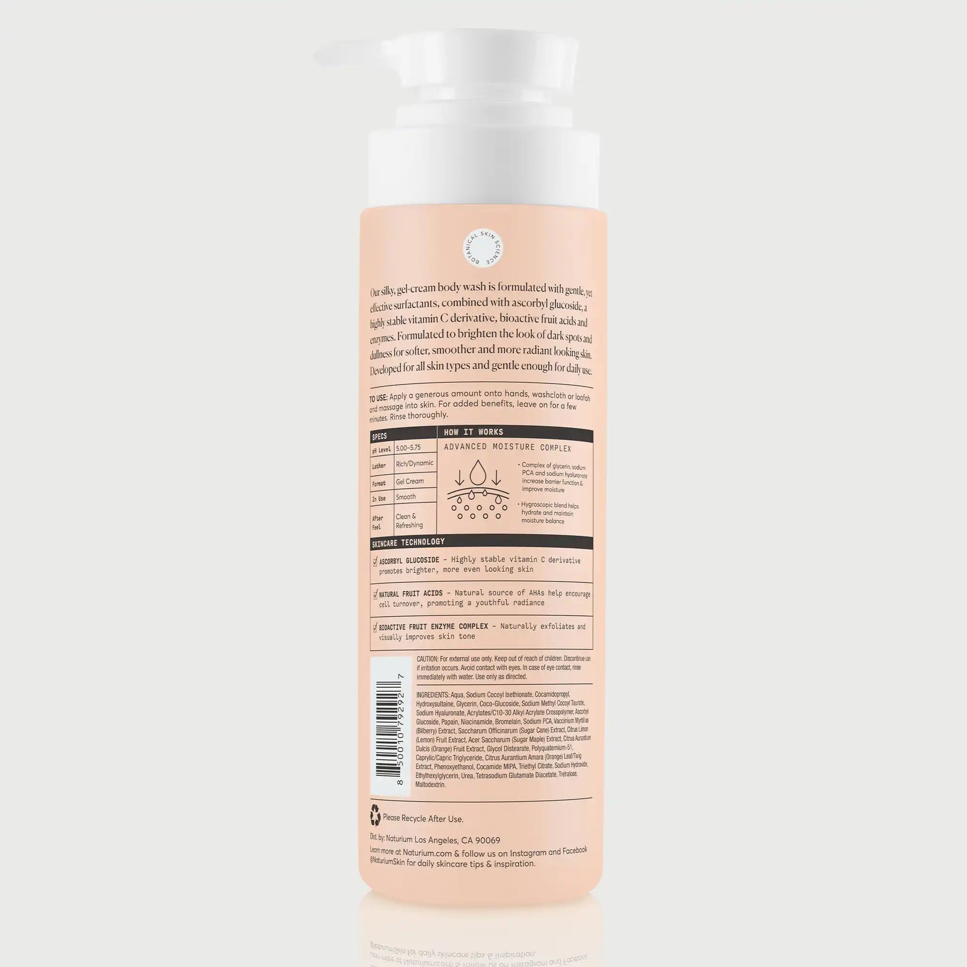 the-brightener-vitamin-c-brightening-body-wash-s3 NATR-The-Brightener-Body-Wash_back.webp